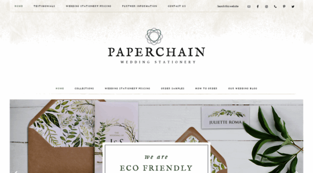 paperchainweddingstationery.co.uk