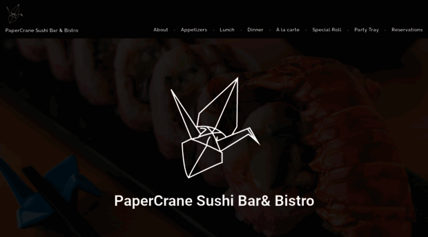 papercranesushi.com