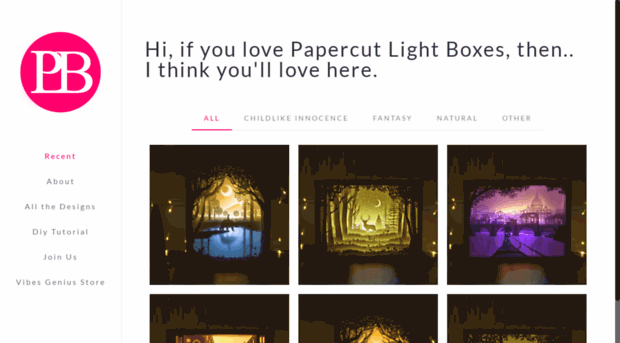 papercutlightboxes.com