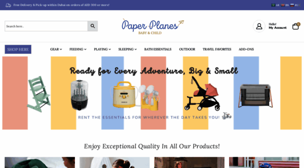 paperplanesrental.com