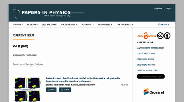 papersinphysics.org