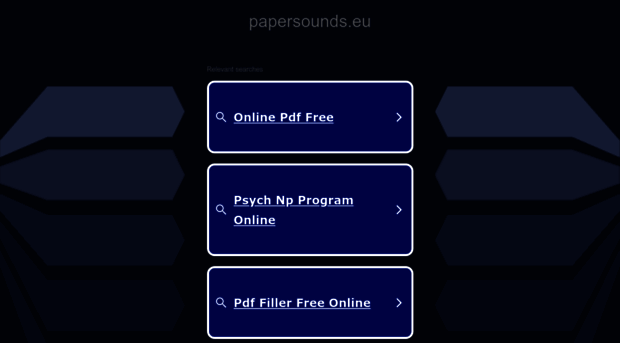 papersounds.eu