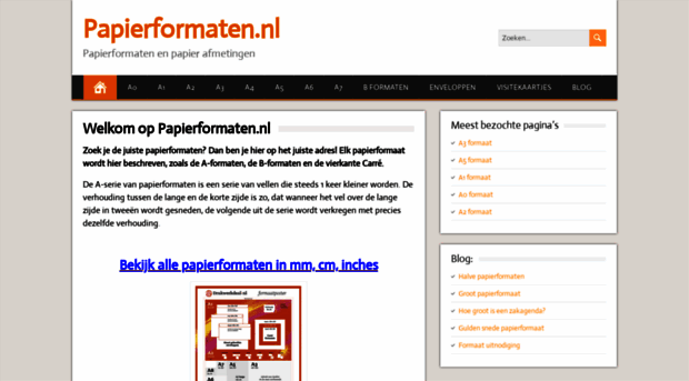 papierformaten.nl