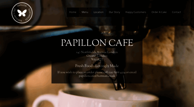 papilloncafe.co.uk