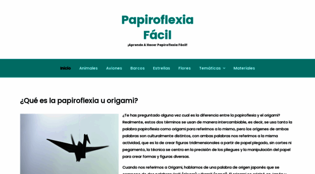 papiroflexiafacil.com