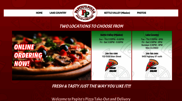 papitospizza.ca