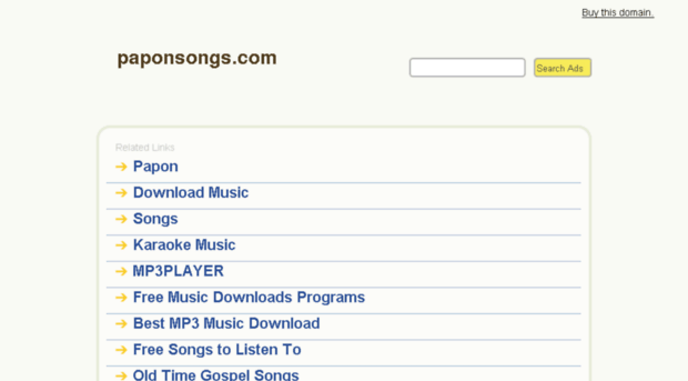 paponsongs.com