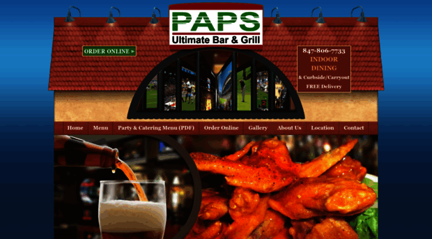 papsbarandgrill.com