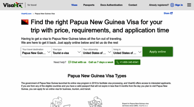 papua-new-guinea.visahq.com