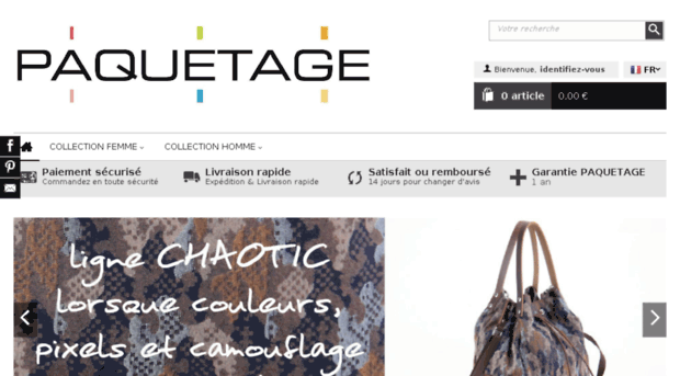 paquetage-boutique.com