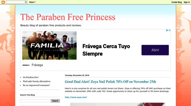 parabenfreeprincess.blogspot.com