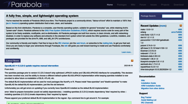 parabolagnulinux.org