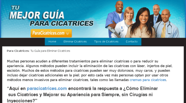 paracicatrices.com