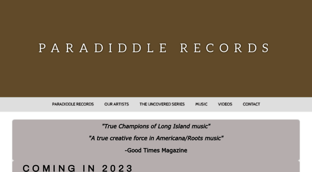 paradiddlerecords.com