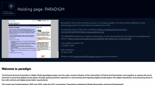paradigm.ac.uk