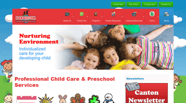 paradigmchildcare.com