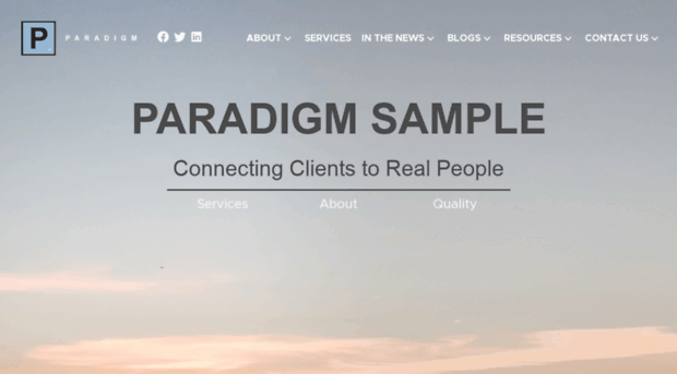 paradigmsample.com