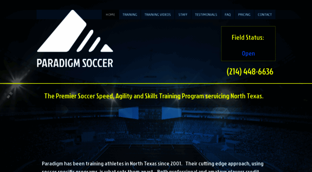 paradigmsoccer.com