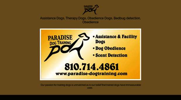 paradise-dogtraining.com