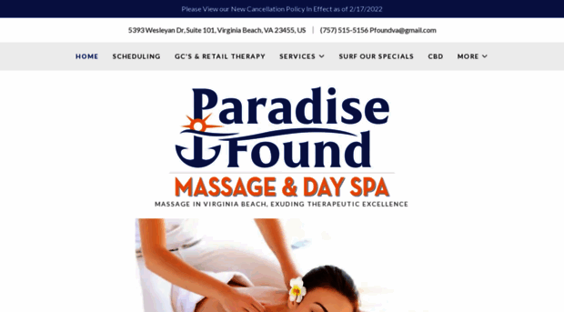 paradise-found-massage.com