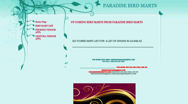 paradisebirdmarts.com