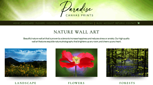 paradisecanvasprints.com