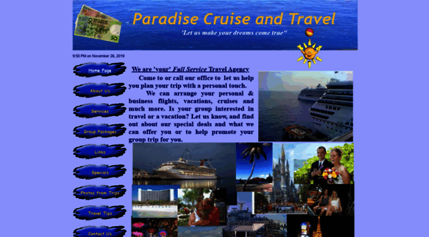 paradisecruisetravel.net