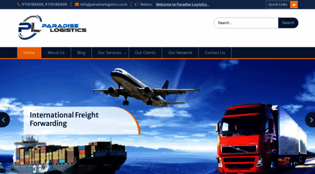 paradiselogistics.co.in