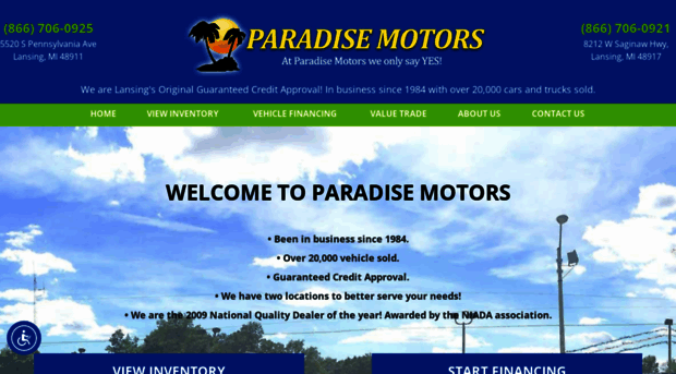 paradisemotors.net