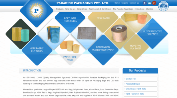 paradisepackaging.net