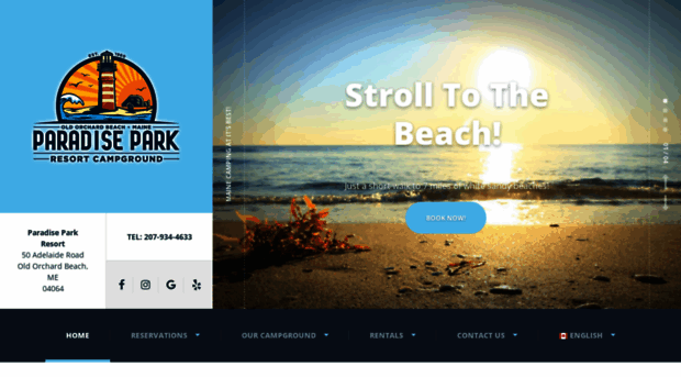 paradiseparkresort.com