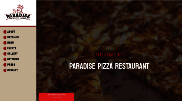 paradisepizzastratford.com