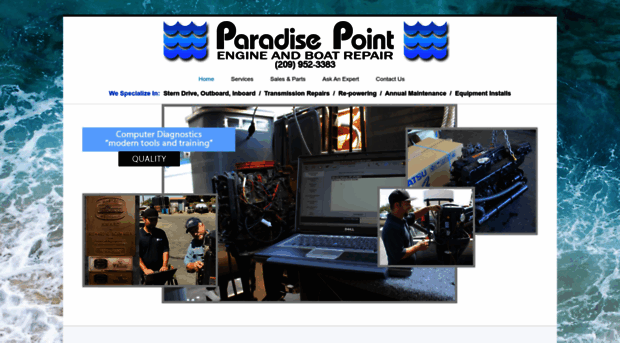 paradisepointengineandboat.com