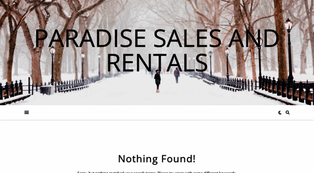 paradisesalesandrentals.com