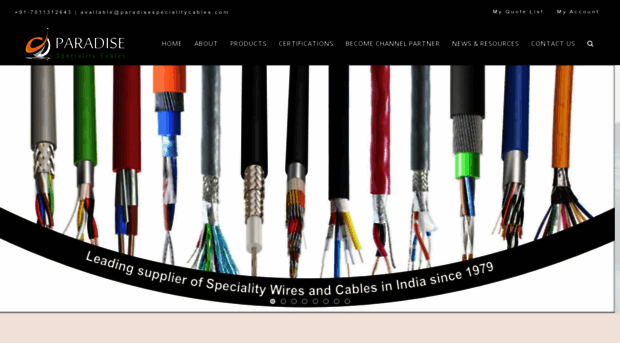 paradisespecialitycables.com