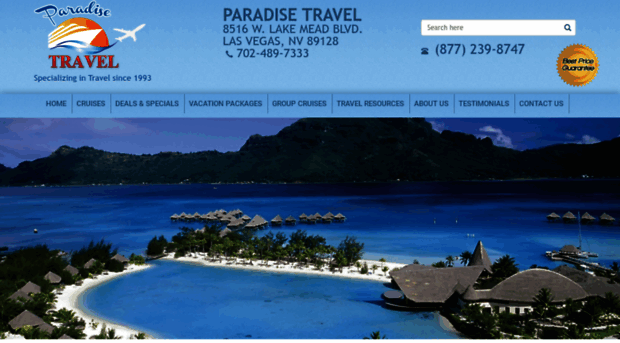 paradisetravelvegas.com