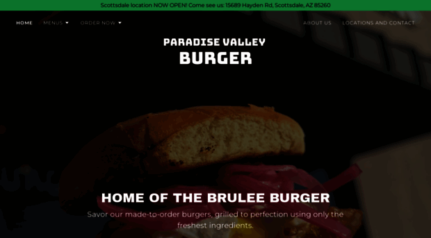 paradisevalleyburgercompany.com