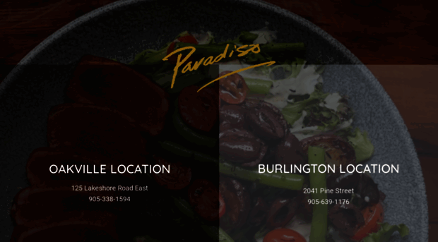 paradisorestaurant.com