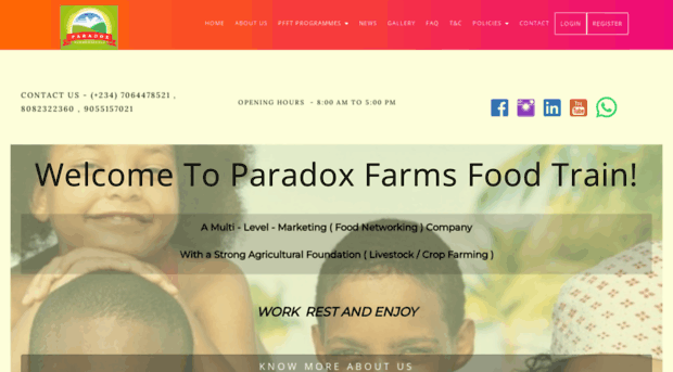 paradoxfarmsfoodtrain.com