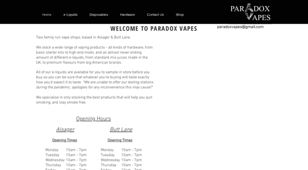 paradoxvapes.com