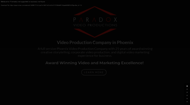 paradoxvideoproductions.com