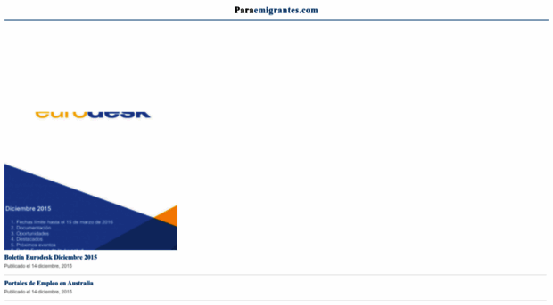 paraemigrantes.com