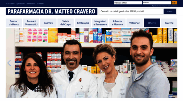 parafarmaciacravero.com