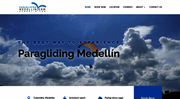 paraglidingmedellin.com