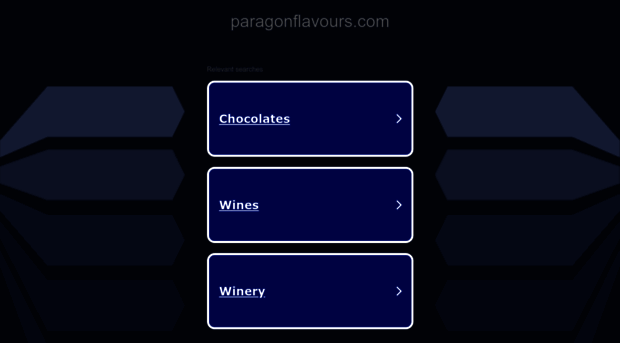 paragonflavours.com