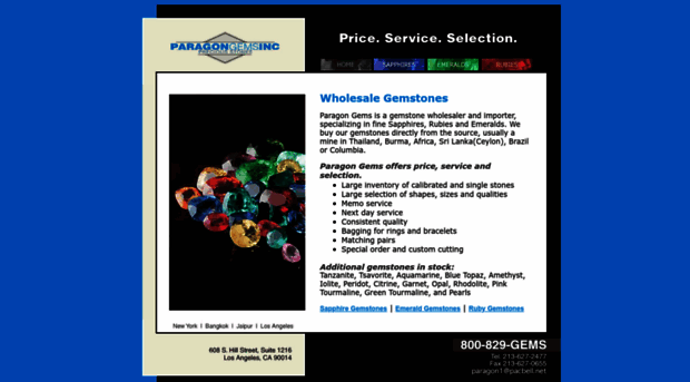 paragongems.com