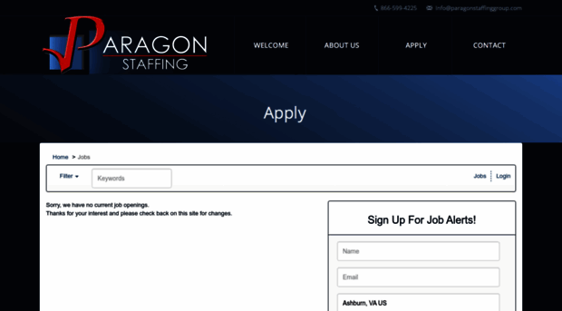 paragonstaffinggroup.applicantpro.com