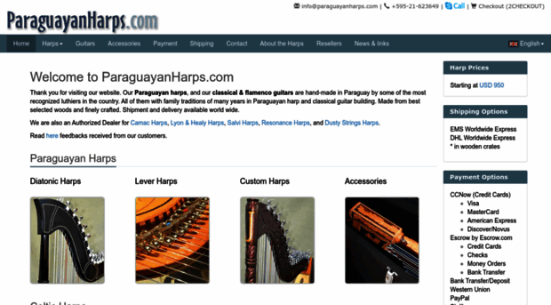 paraguayanharps.com