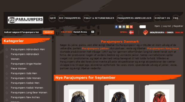 parajumpersjakkedenmark.com