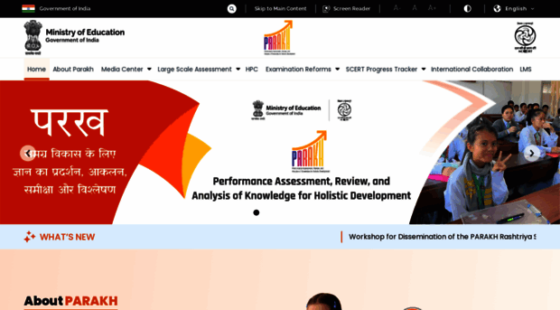 parakh.ncert.gov.in - Home | PARAKH - PARAKH Ncert